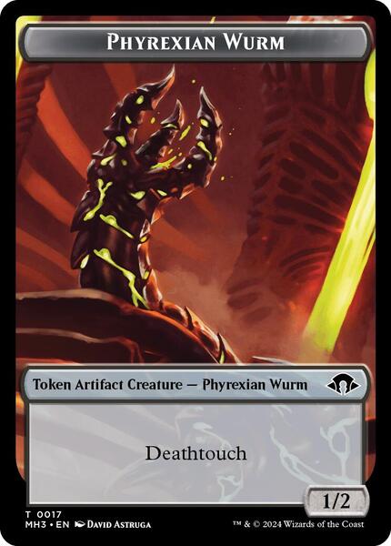 Phyrexian Wurm (017) Token (TMH3)