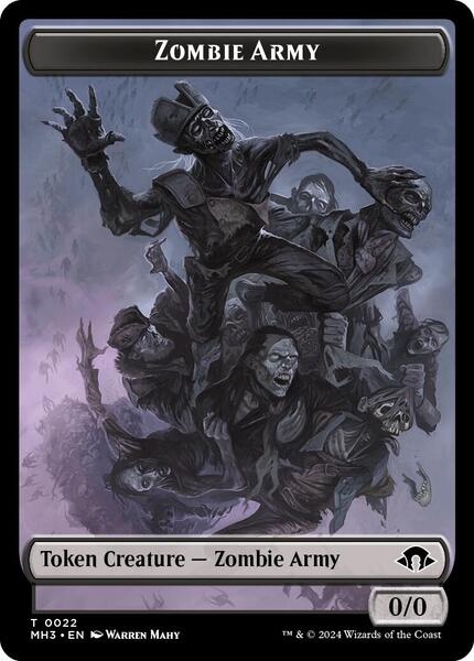 Zombie Army Token (TMH3)