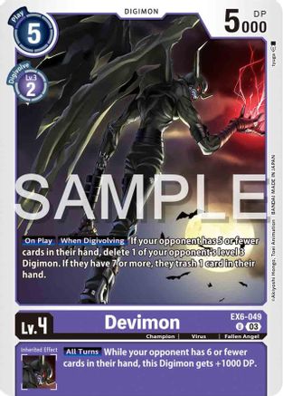 Devimon - EX6-049 - Uncommon