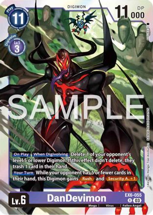 DanDevimon - EX6-055 - Rare