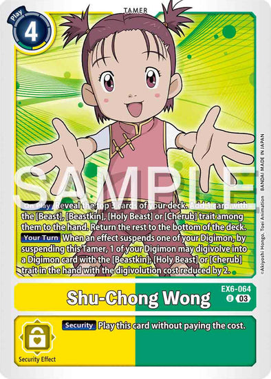 Shu-Chong Wong - EX6-064 - Uncommon