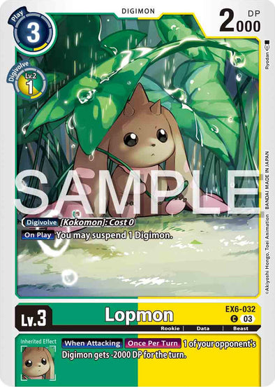 Lopmon - EX6-032 - Common