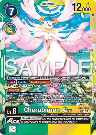 Cherubimon ACE - EX6-035 - Super Rare