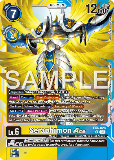 Seraphimon ACE - EX6-028 - Rare