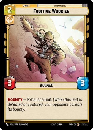 Fugitive Wookiee - 211/262 - Common