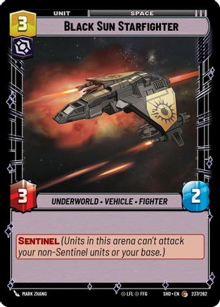 Black Sun Starfighter - 237/262 - Common