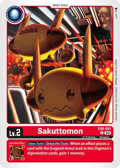 Sakuttomon - EX6-001 - Uncommon