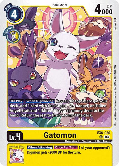 Gatomon - EX6-020 - Common