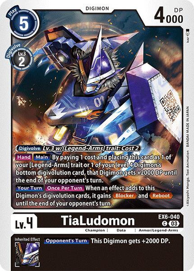 TiaLudomon - EX6-040 - Common