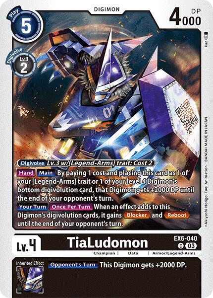 TiaLudomon - EX6-040 - Common