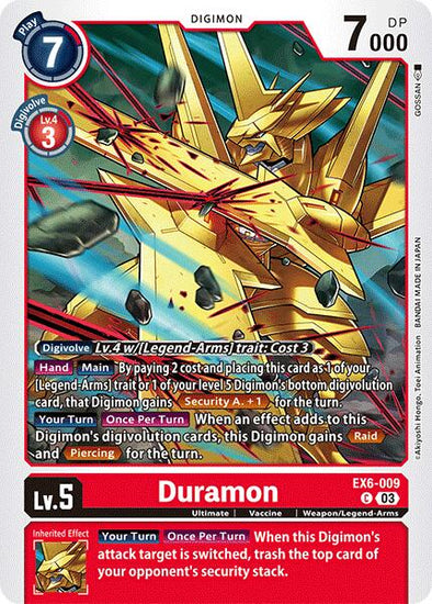 Duramon - EX6-009 - Common