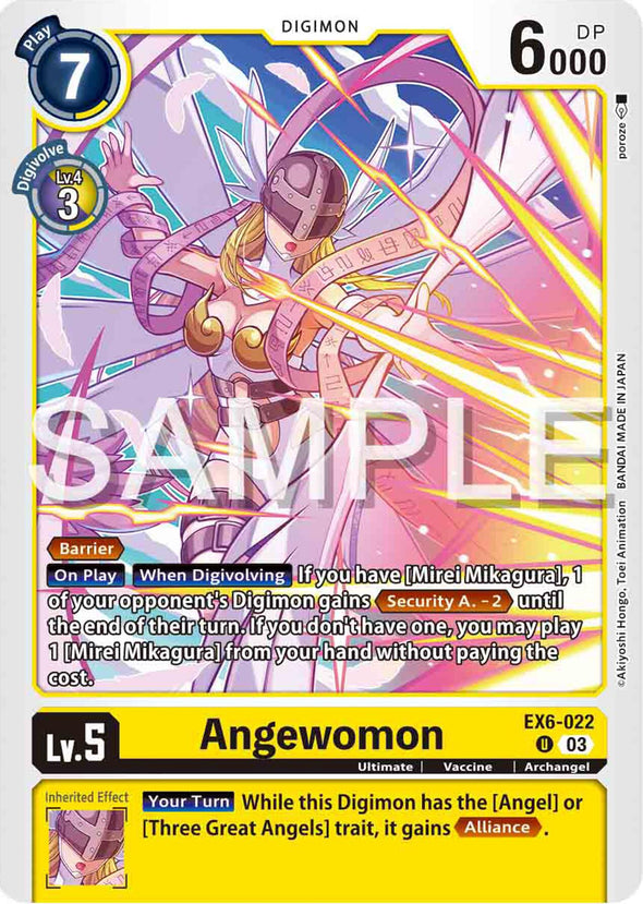 Angewomon - EX6-022 - Uncommon