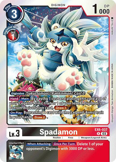 Spadamon - EX6-037 - Rare