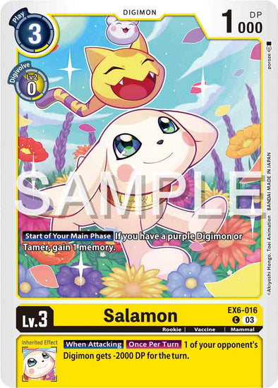 Salamon - EX6-016 - Common