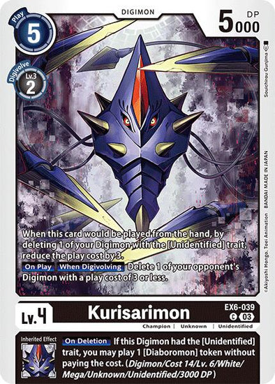 Kurisarimon - EX6-039 - Common