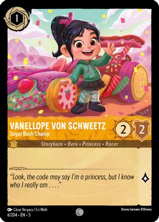 Vanellope von Schweetz (Sugar Rush Champ) - 6/204 - Common