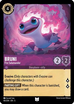Bruni (Fire Salamander) - 40/204 - Uncommon