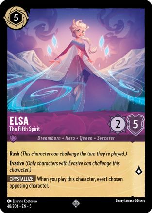 Elsa (The Fifth Spirit) - 48/204 - Super Rare