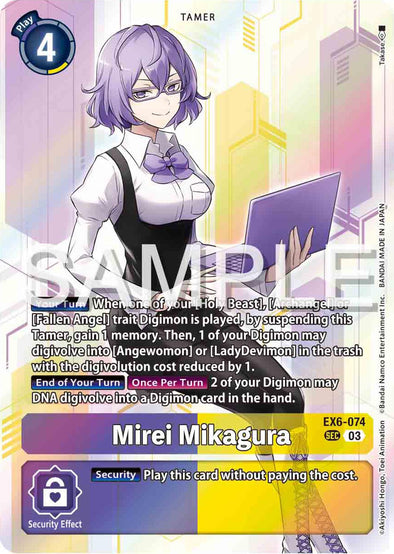 Mirei Mikagura - EX6-074 - Secret Rare