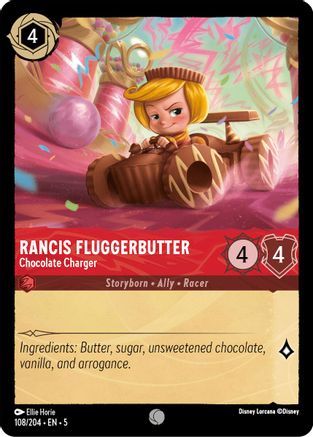 Rancis Fluggerbutter (Chocolate Charger) - 108/204 - Common