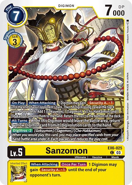 Sanzomon - EX6-025 - Common