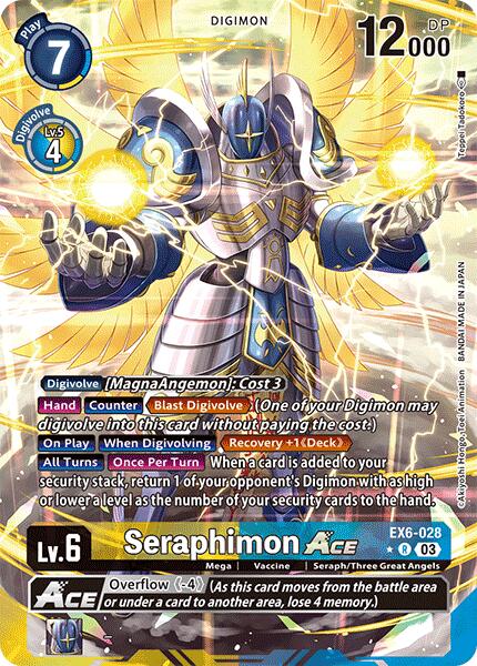 Seraphimon ACE (Alternate Art) - EX6-028 - Rare