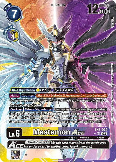 Mastemon ACE (Alternate Art) - EX6-029 - Super Rare