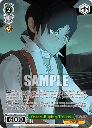 Oscar: Buying Tickets (OFR) - RWBY/WXE01-21OFROFR - Over-Frame Rare