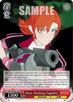 Nora: Working Together - RWBY/WXE01-28N - Normal