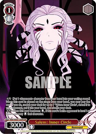 Salem: Inner Circle (OFR) - RWBY/WXE01-33OFROFR - Over-Frame Rare