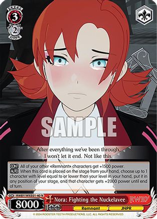 Nora: Fighting the Nuckelavee - RWBY/WXE01-40N - Normal