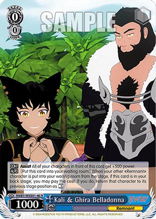 Kali & Ghira Belladonna - RWBY/WXE01-46N - Normal