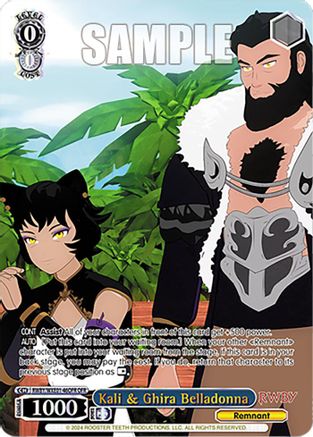 Kali & Ghira Belladonna (OFR) - RWBY/WXE01-46OFROFR - Over-Frame Rare