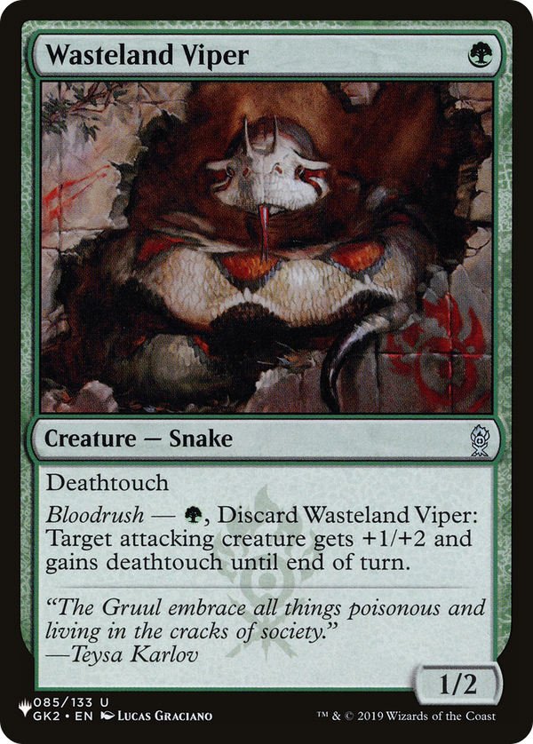 Wasteland Viper - GK2 Reprint (PLST)