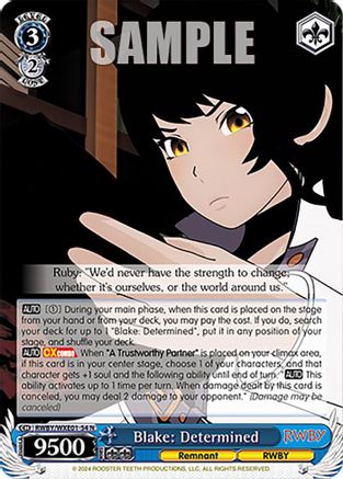 Blake: Determined - RWBY/WXE01-54N - Normal