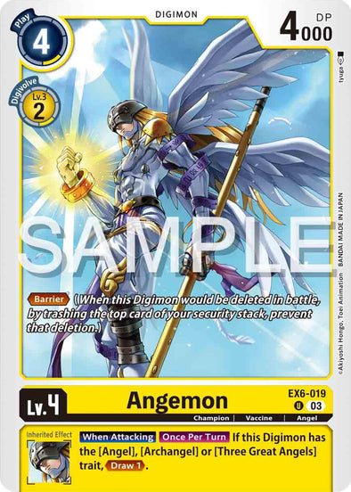 Angemon - EX6-019 - Uncommon