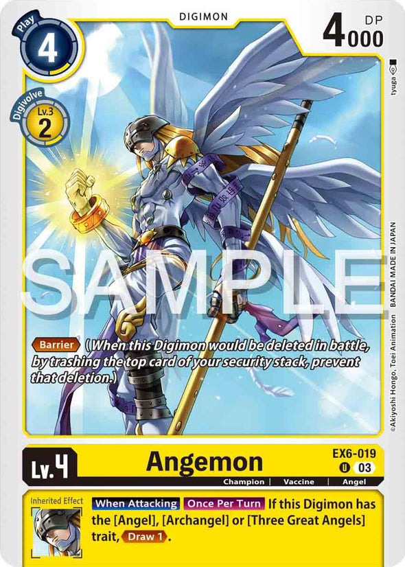 Angemon - EX6-019 - Uncommon