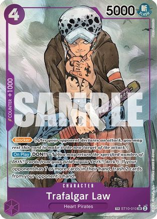 Trafalgar Law (010) (Treasure Rare) - ST10-010 - Super Rare