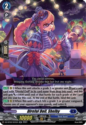 Direful Doll, Shelby - DZ-BT02/023EN - Double Rare