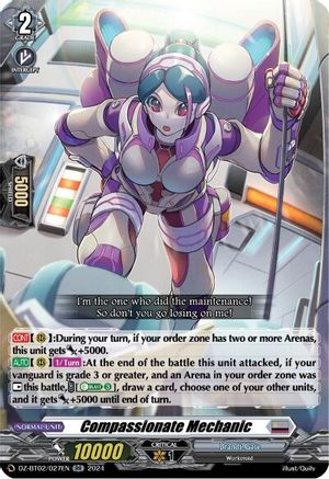 Compassionate Mechanic - DZ-BT02/027EN - Double Rare