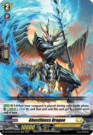 Ghastliness Dragon - DZ-BT02/031EN - Double Rare