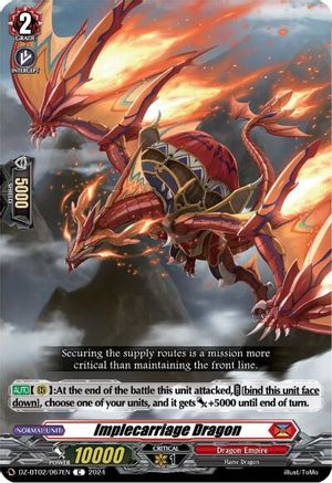 Implecarriage Dragon - DZ-BT02/067EN - Common