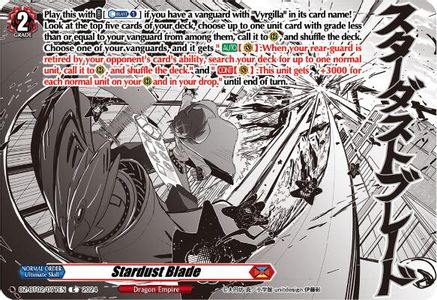 Stardust Blade - DZ-BT02/077EN - Common