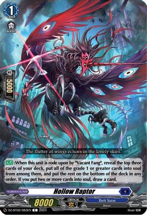 Hollow Raptor - DZ-BT02/083EN - Common