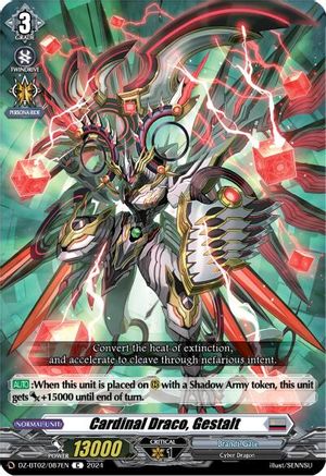 Cardinal Draco, Gestalt - DZ-BT02/087EN - Common
