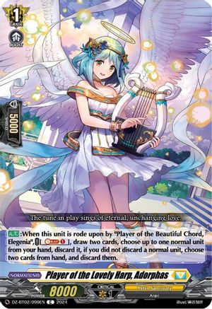 Player of the Lovely Harp, Adorphas - DZ-BT02/099EN - Common