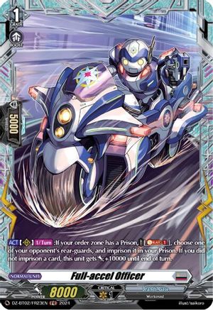 Full-accel Officer (FR) - DZ-BT02/FR23EN - Frame Rare