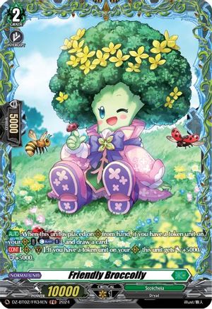 Friendly Broccolly (FR) - DZ-BT02/FR34EN - Frame Rare