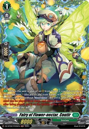 Fairy of Flower-nectar, Coutir (FR) - DZ-BT02/FR35EN - Frame Rare