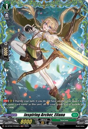 Inspiring Archer, Eliana (FR) - DZ-BT02/FR39EN - Frame Rare